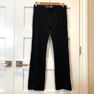 BETABRAND Black Dress Pant Yoga Pants M Petite
